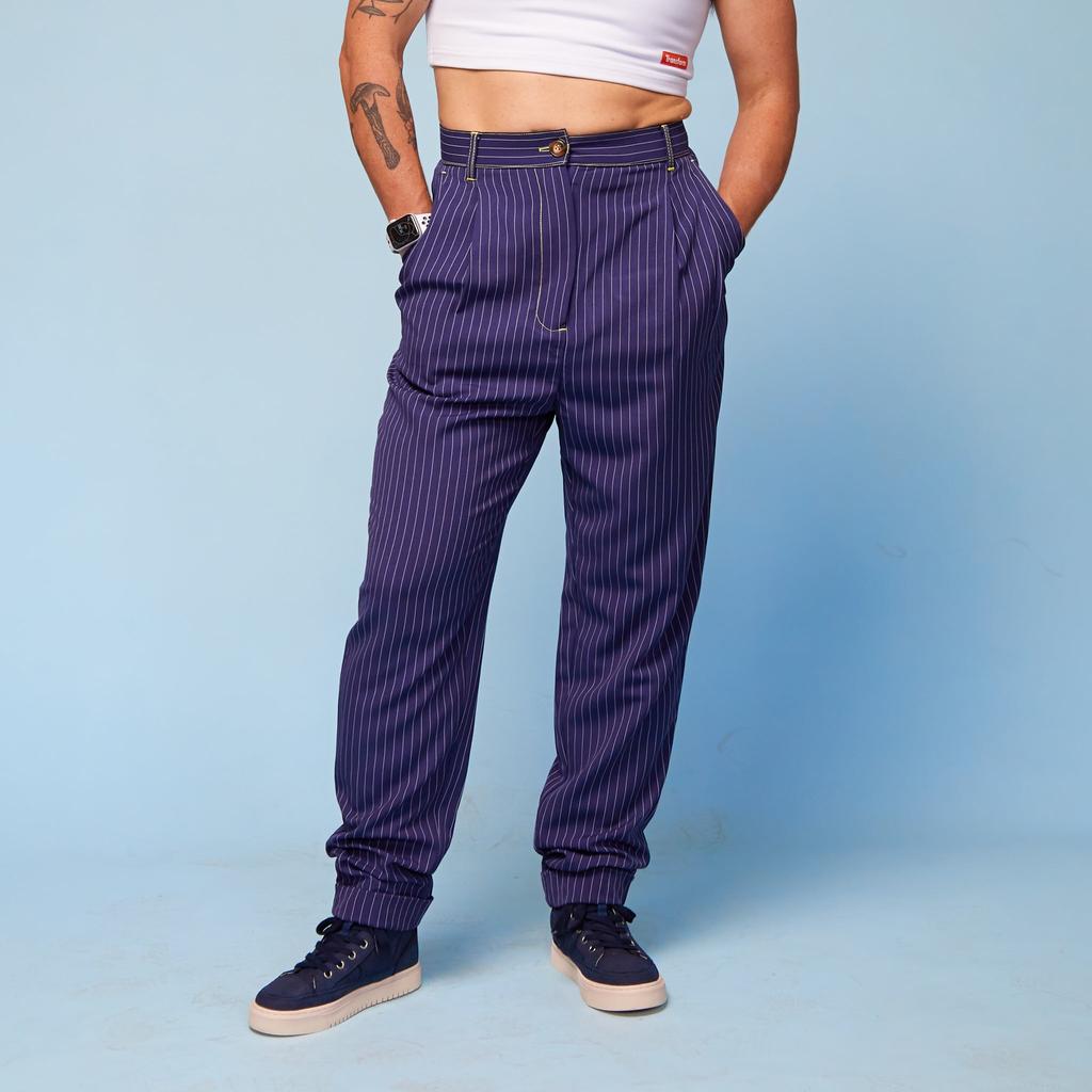 Model wearing Tripp Pants – relaxed fit with a comfortable waistband for easy wear and movement.