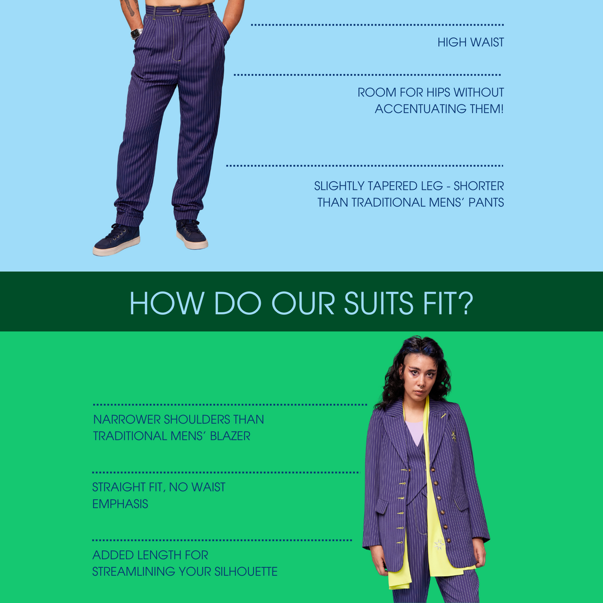 Trans Masc Suit - Size + Fit